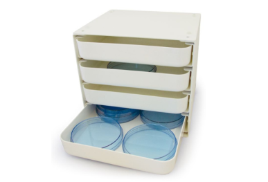 Storage Rack with Trays